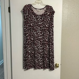 Loft Outlet Animal Print Dress size XL